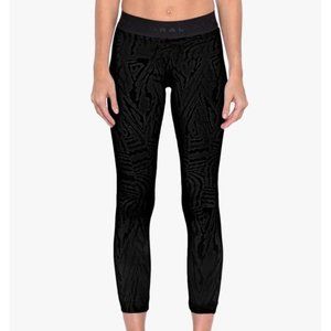 Koral Galaxy Knockout Cropped Leggings Black